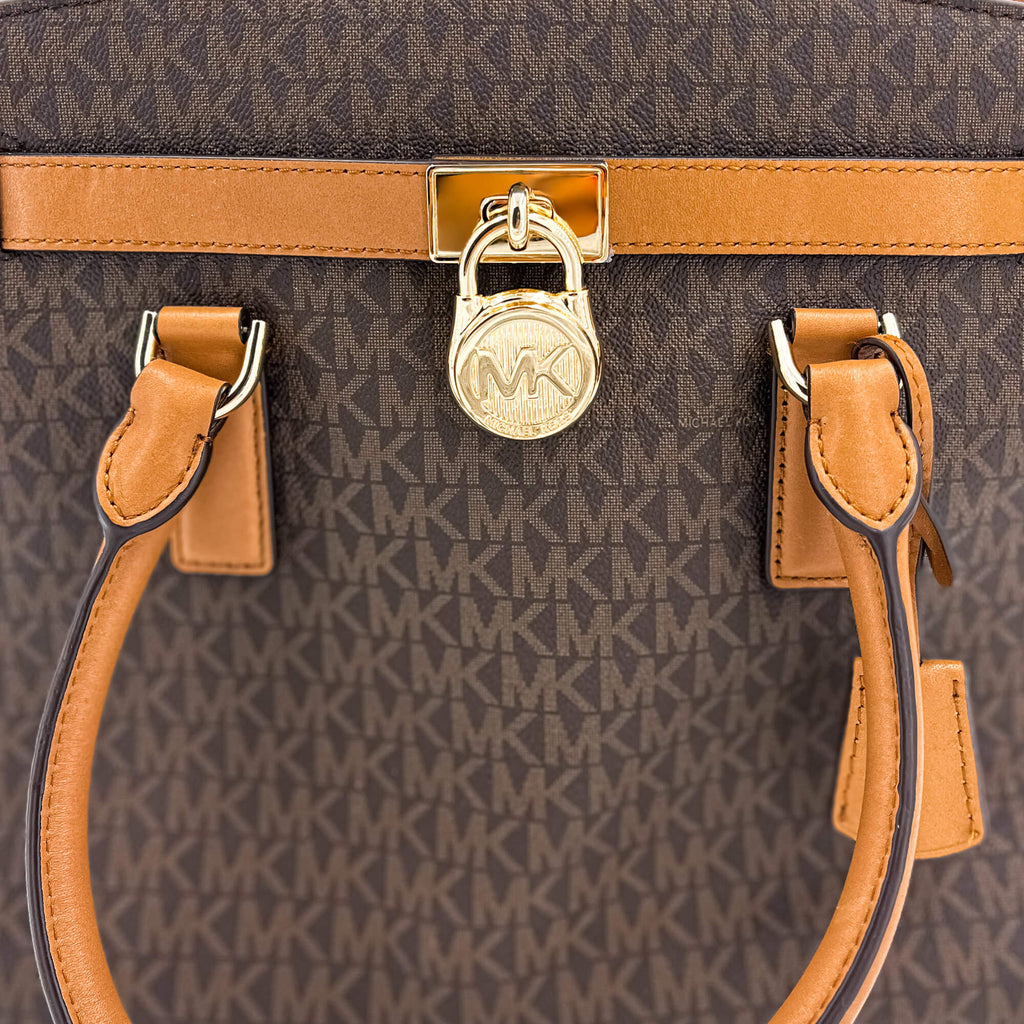 Hamilton Monogram Canva Brown