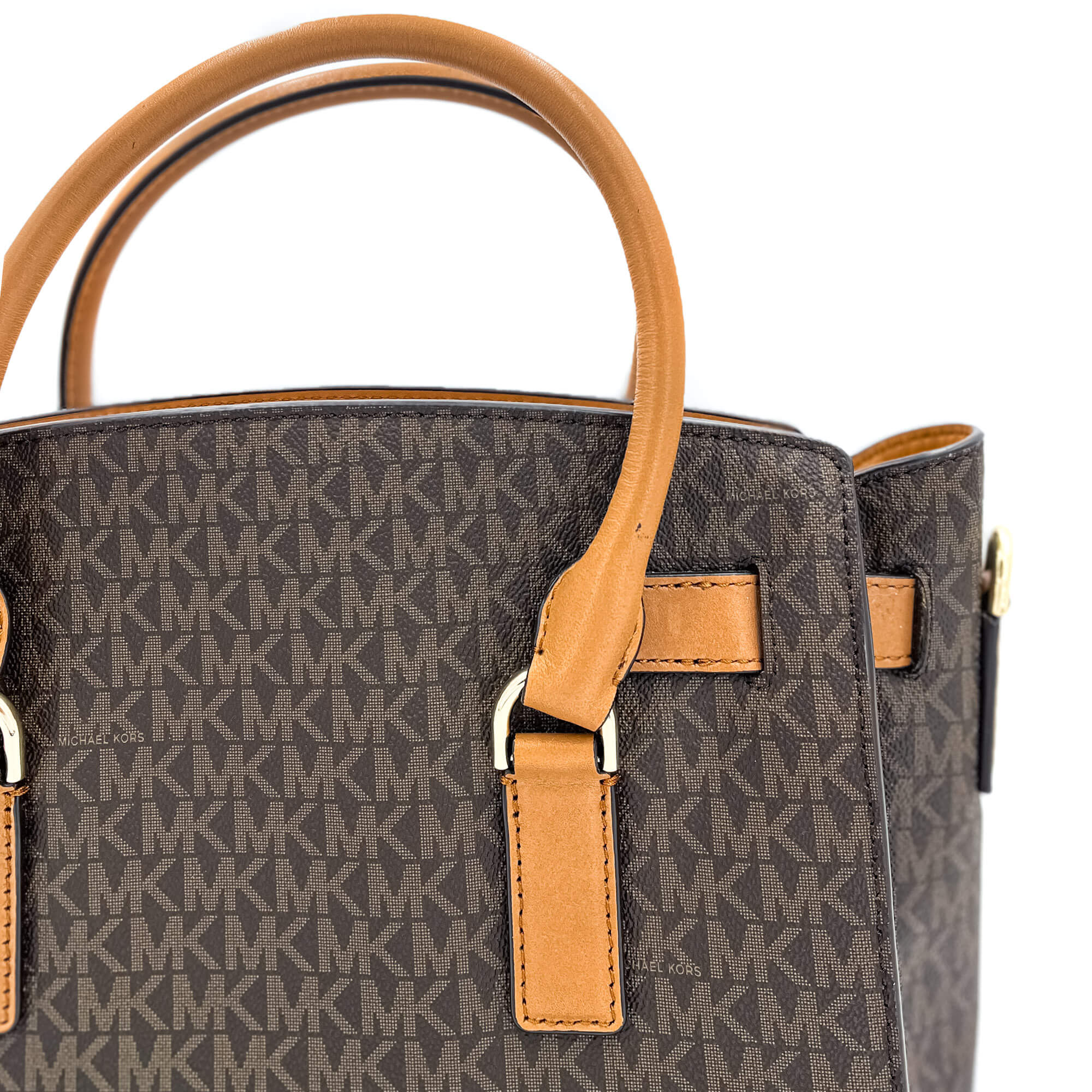 Hamilton Monogram Canva Brown