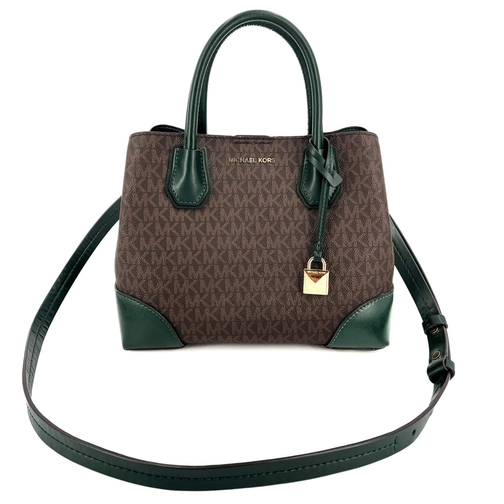 Mercer Gallery Canvas Dark Green Small Bag