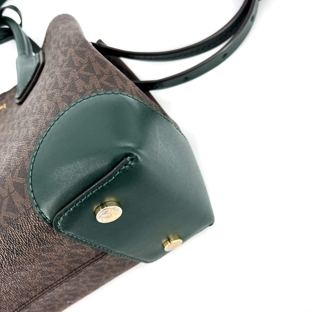 Mercer Gallery Canvas Dark Green Small Bag