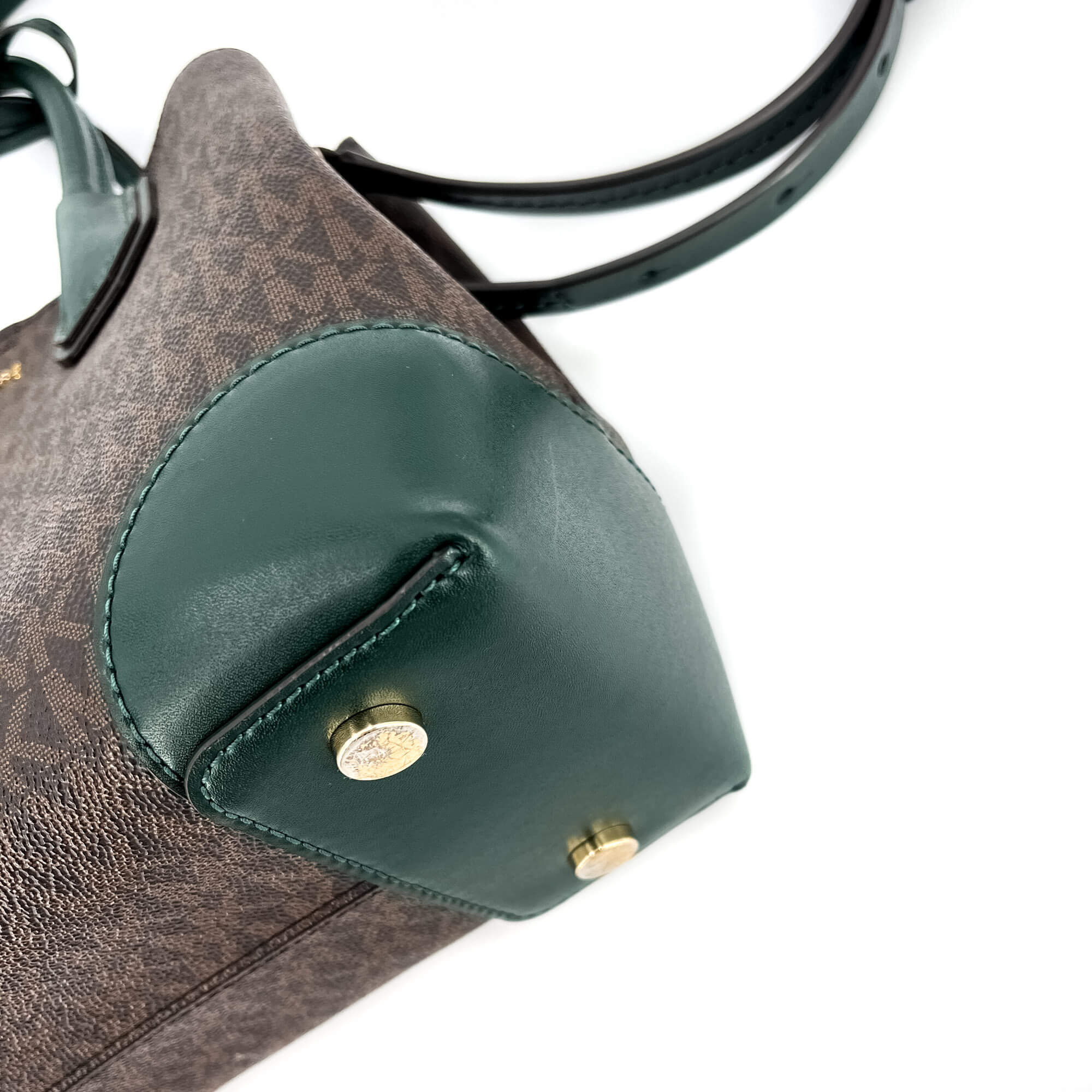 Mercer Gallery Canvas Dark Green Small Bag