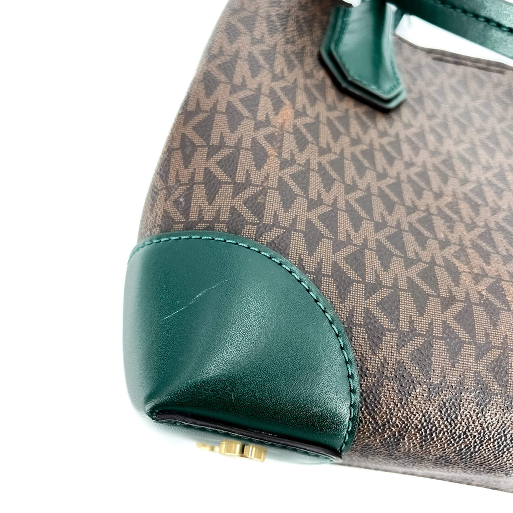 Mercer Gallery Canvas Dark Green Small Bag