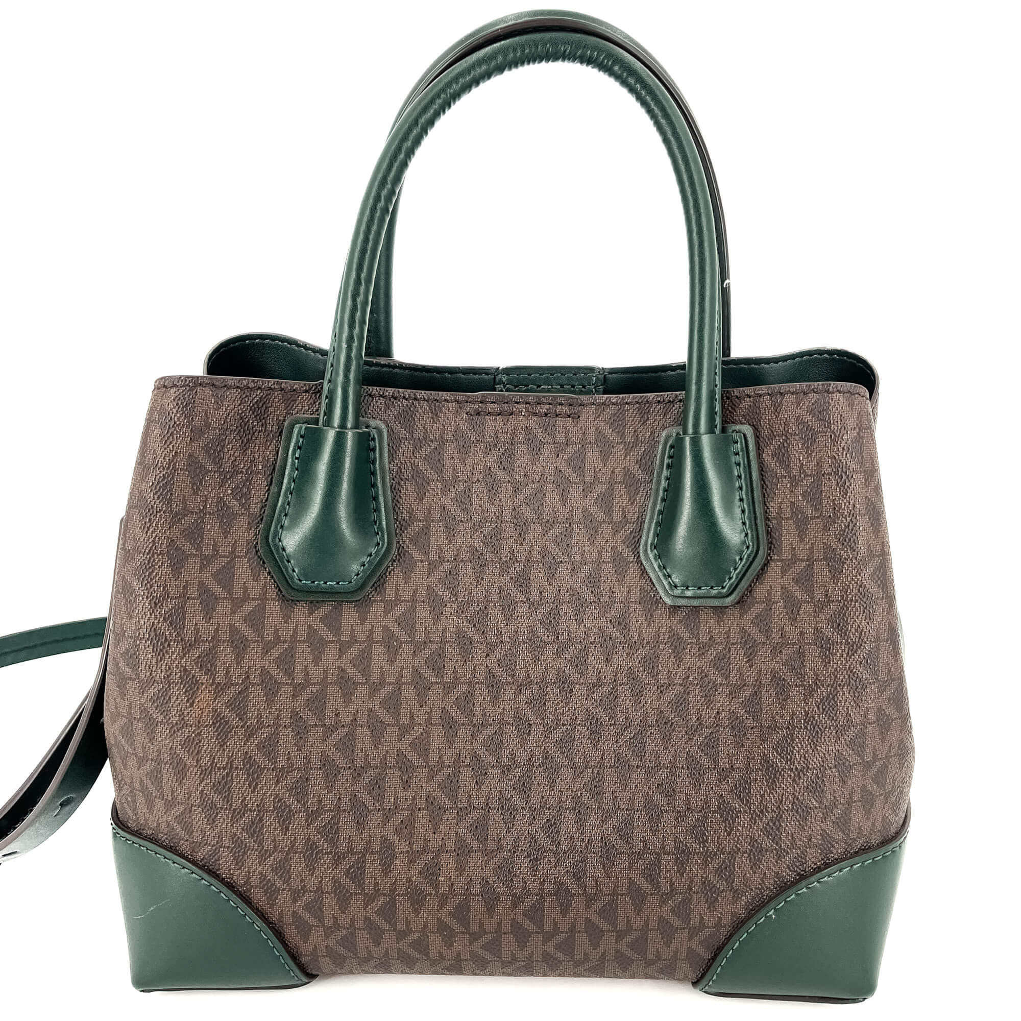 Mercer Gallery Canvas Dark Green Small Bag
