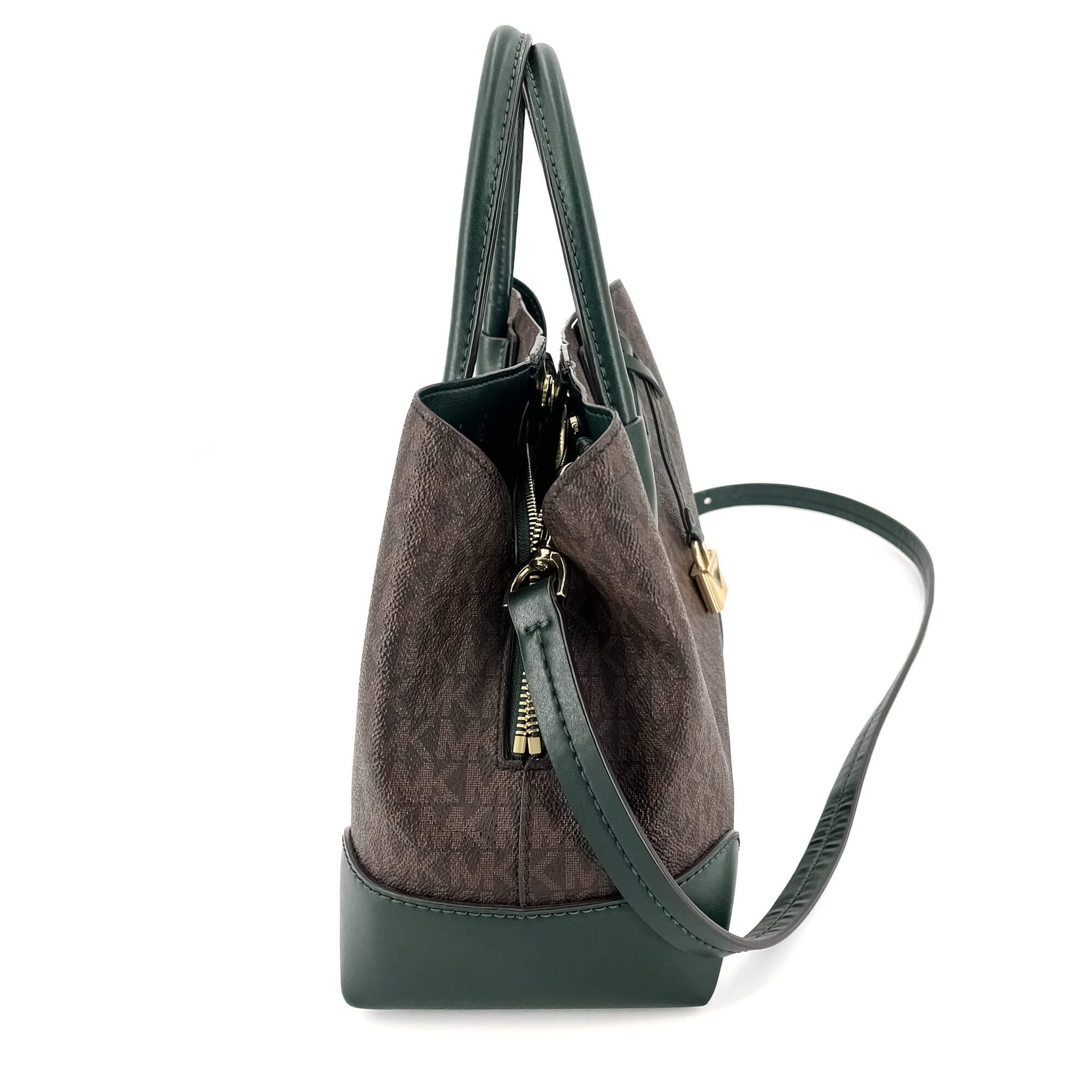 Mercer Gallery Canvas Dark Green Small Bag