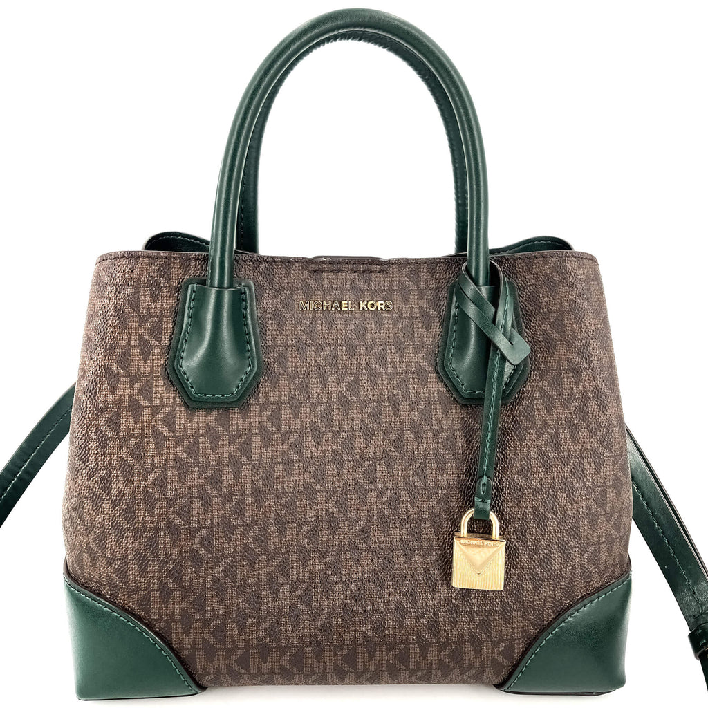 Mercer Gallery Canvas Dark Green Small Bag