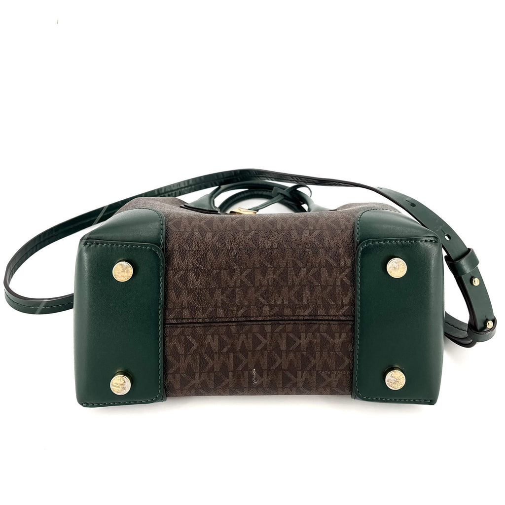Mercer Gallery Canvas Dark Green Small Bag