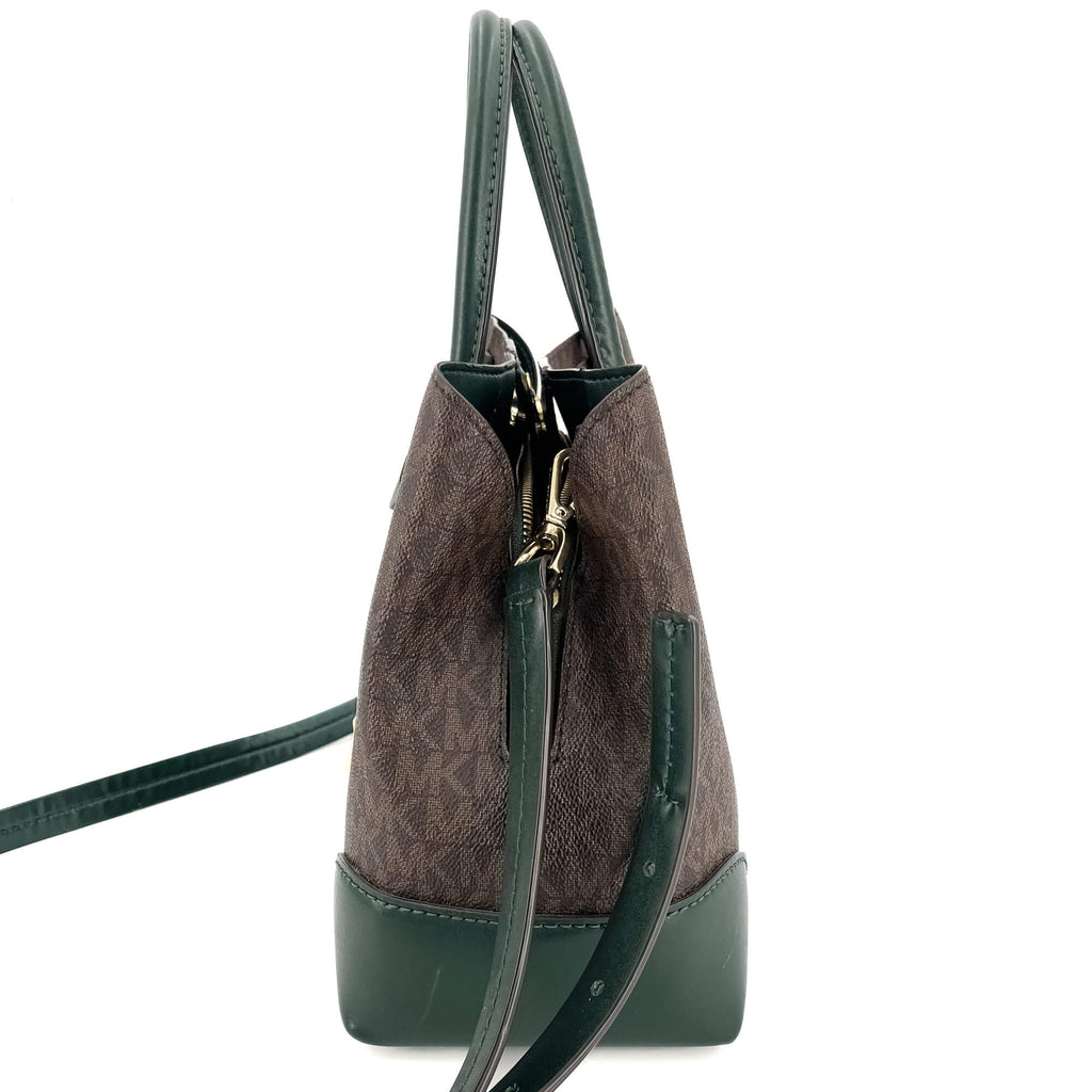 Mercer Gallery Canvas Dark Green Small Bag