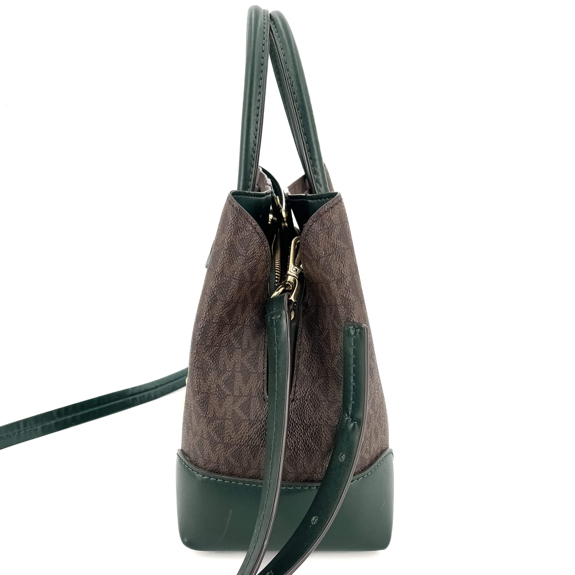 Mercer Gallery Canvas Dark Green Small Bag