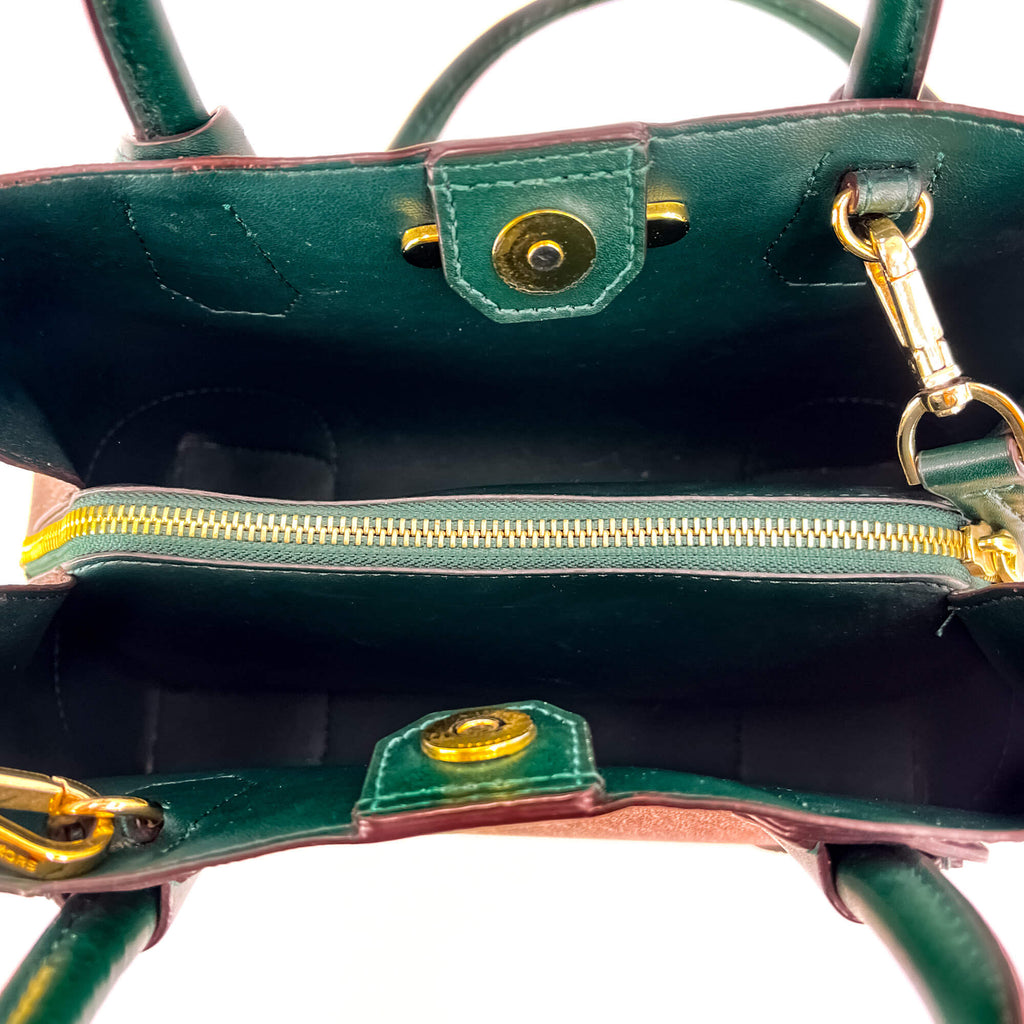 Mercer Gallery Canvas Dark Green Small Bag
