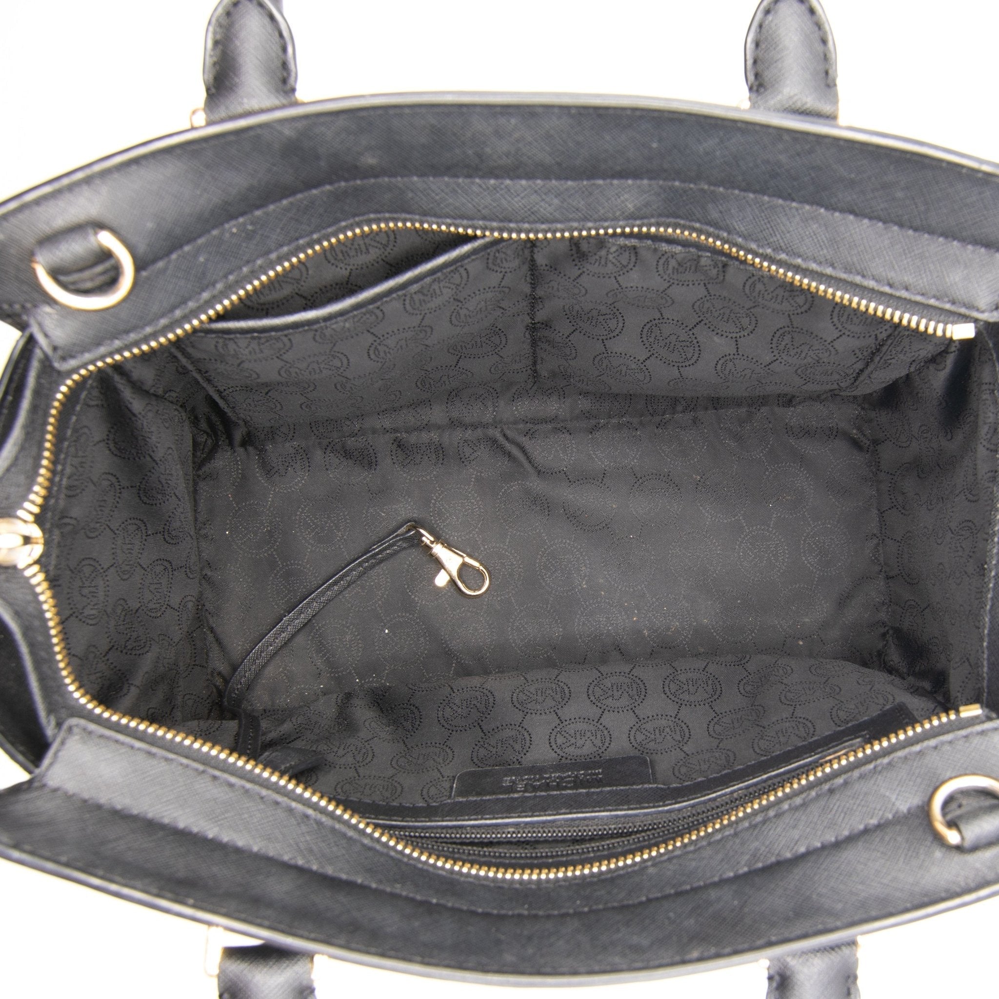Selma Tote Black handbag 30S3GLMS2L