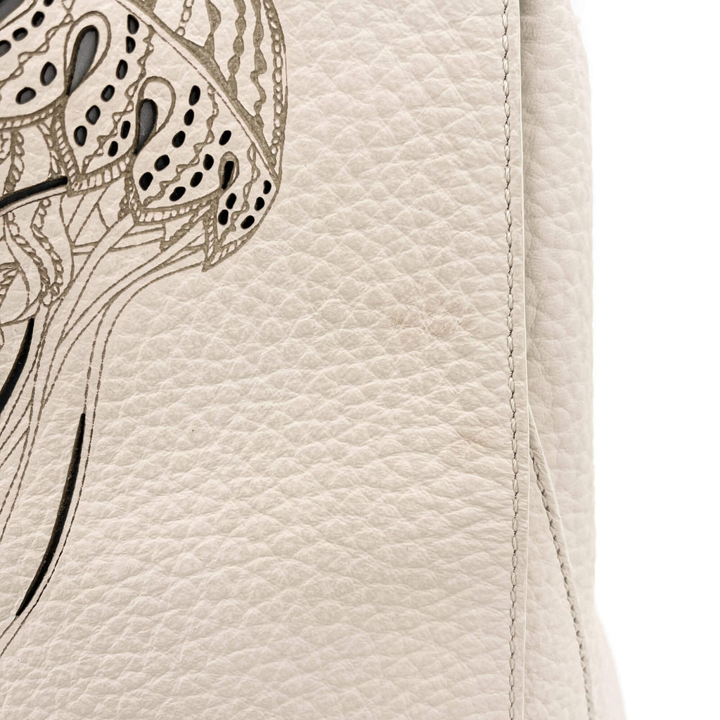 Sveva Large White Leather Special Edition Handbag