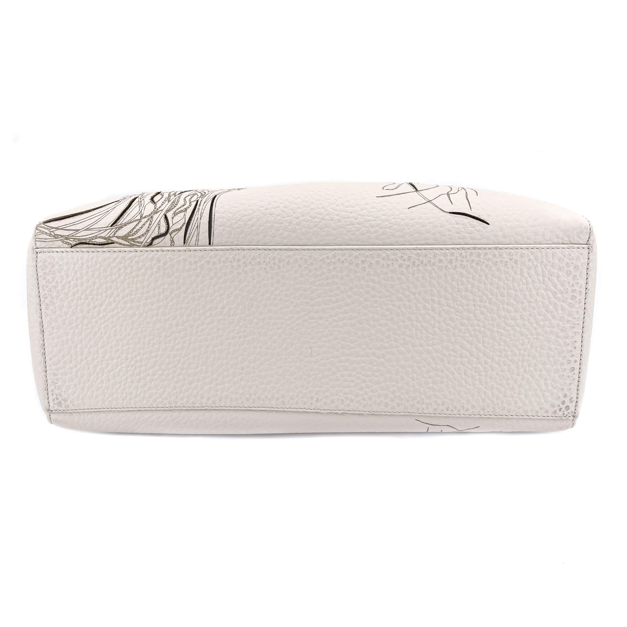 Sveva Large White Leather Special Edition Handbag