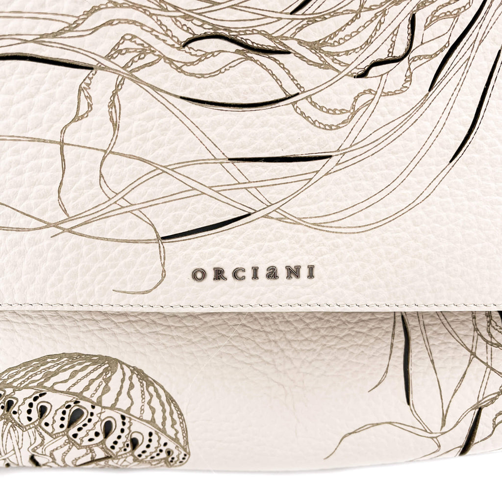 Sveva Large White Leather Special Edition Handbag
