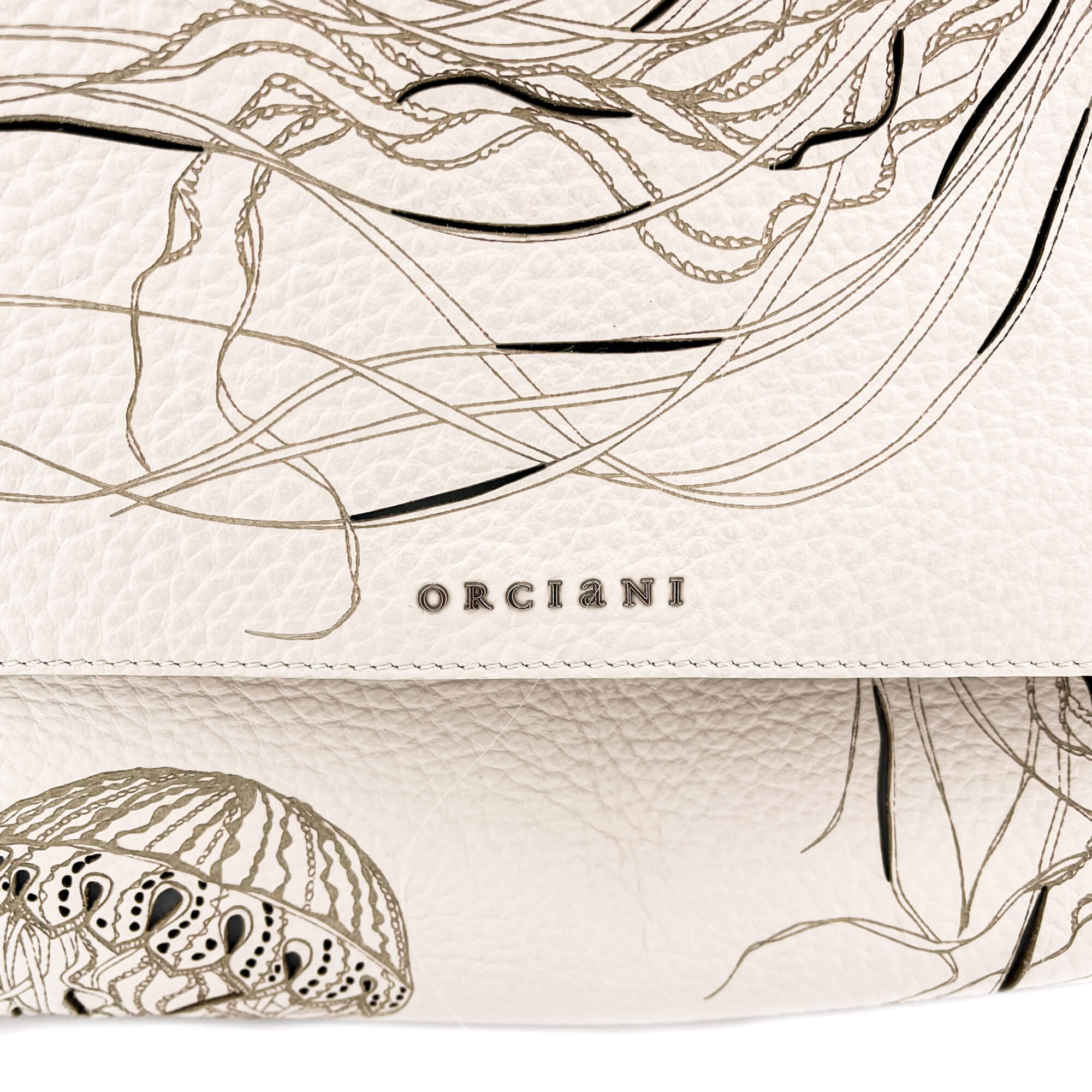 Sveva Large White Leather Special Edition Handbag