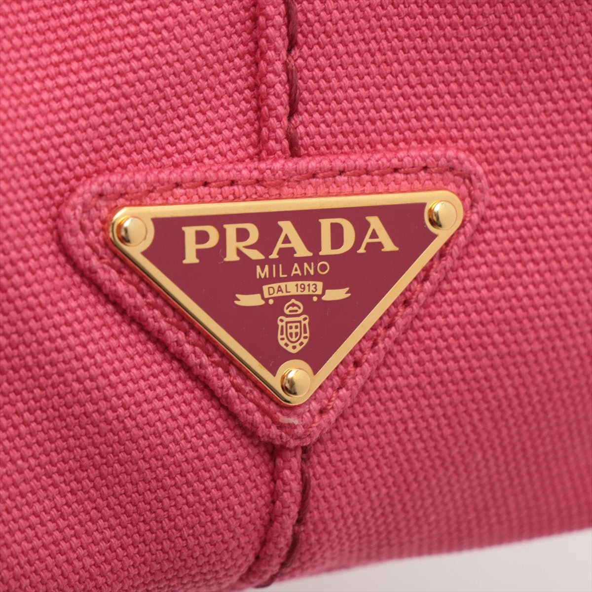 2-Way Canvas Tote Bag Pink