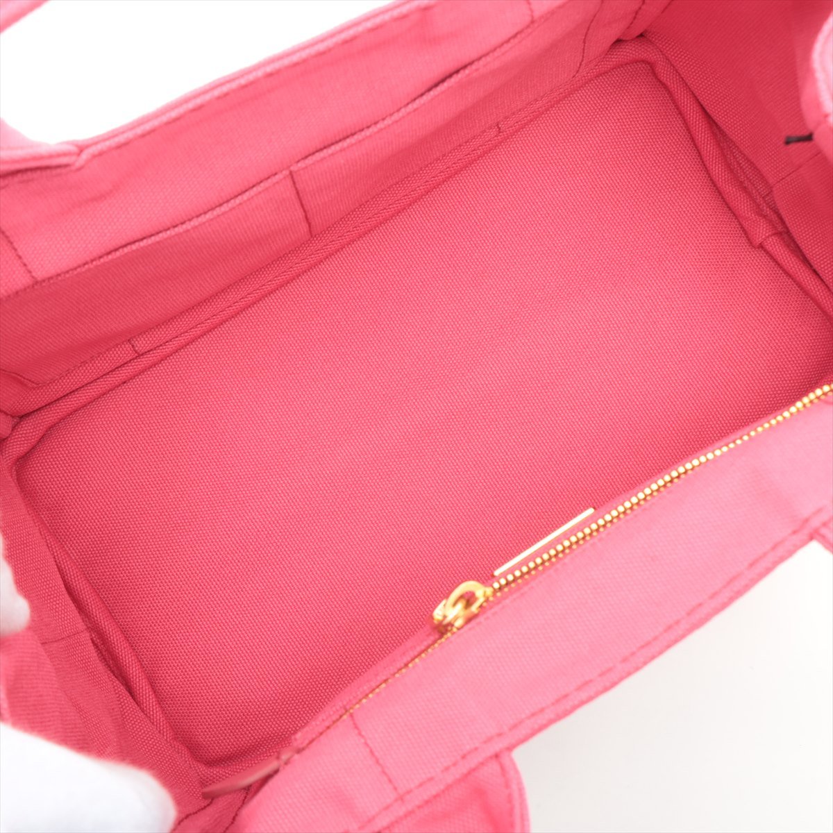 2-Way Canvas Tote Bag Pink