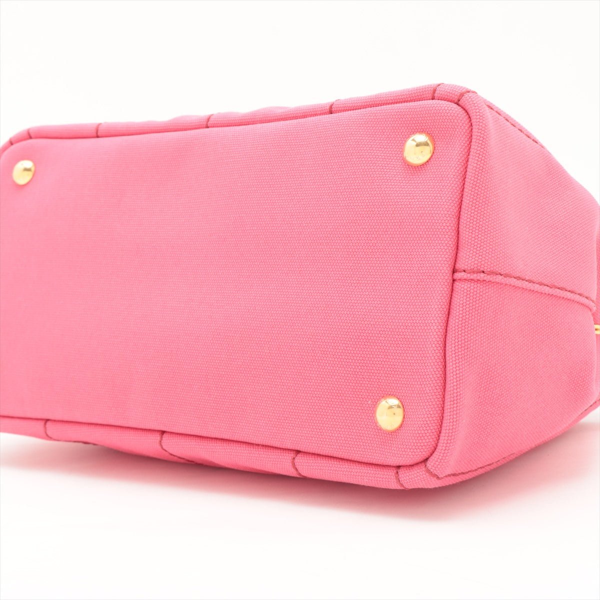 2-Way Canvas Tote Bag Pink