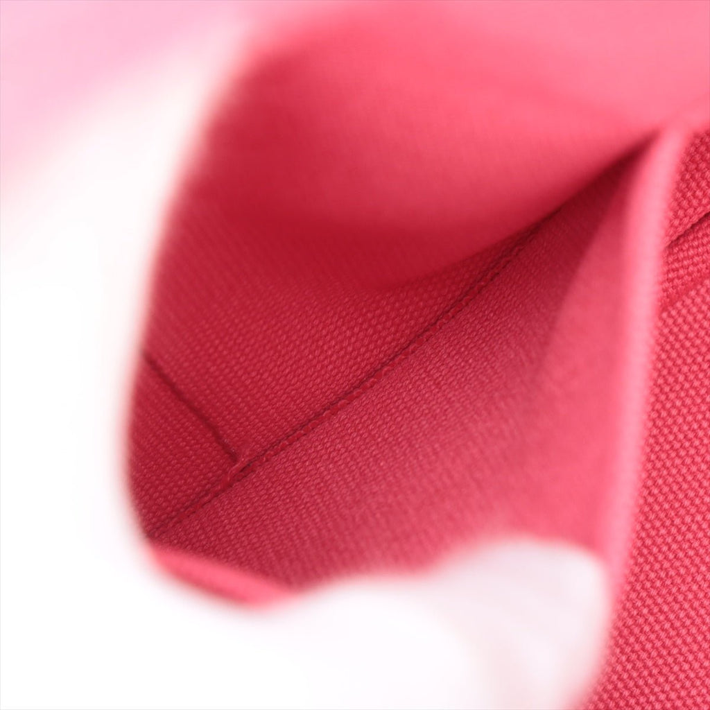 2-Way Canvas Tote Bag Pink