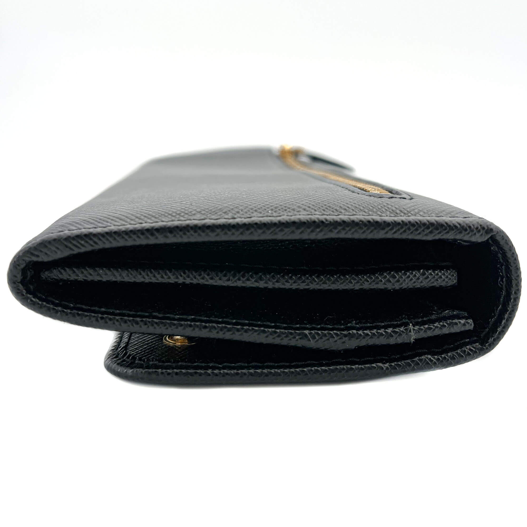 Black Saffiano Wallet Large
