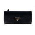 Black Saffiano Wallet Large