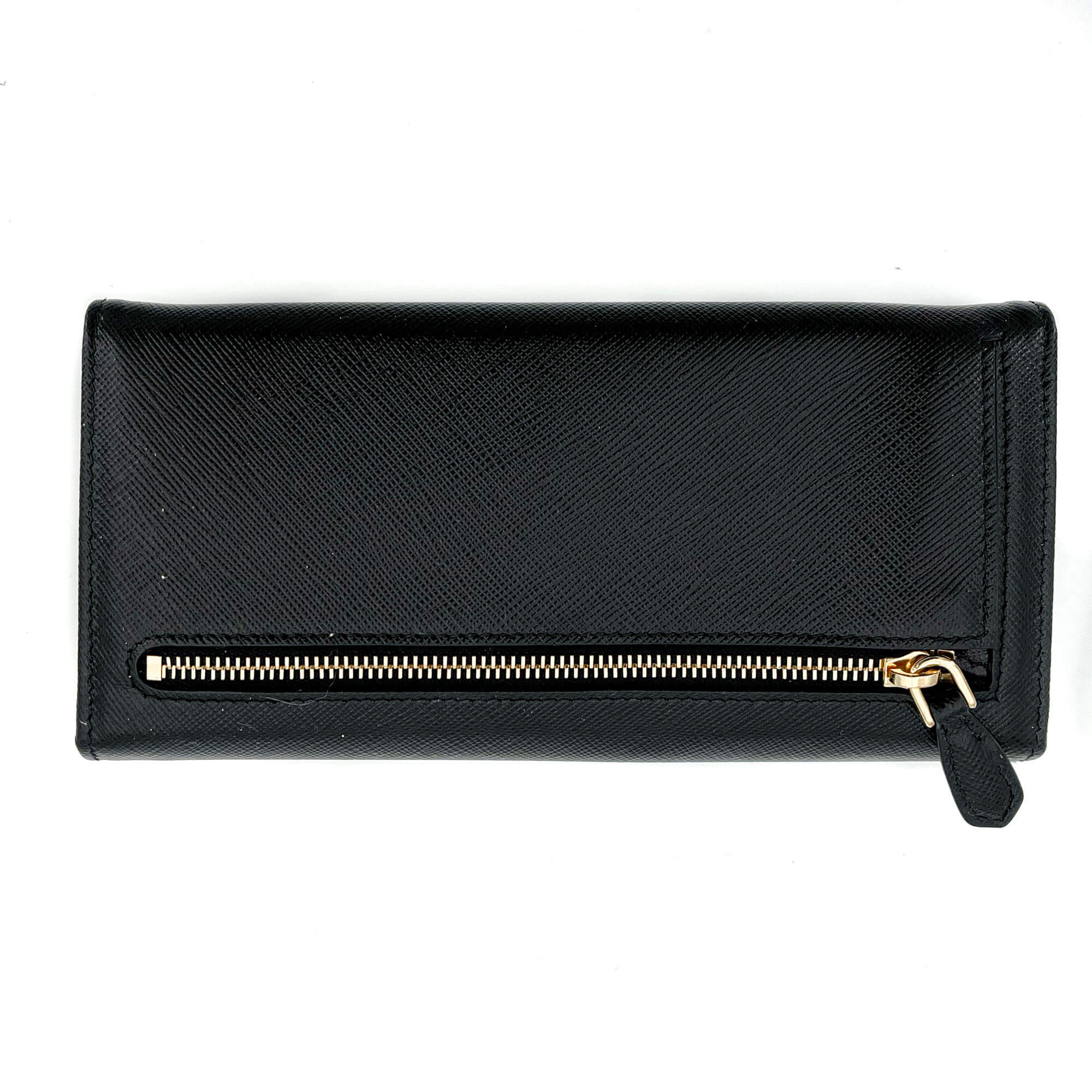 Black Saffiano Wallet Large