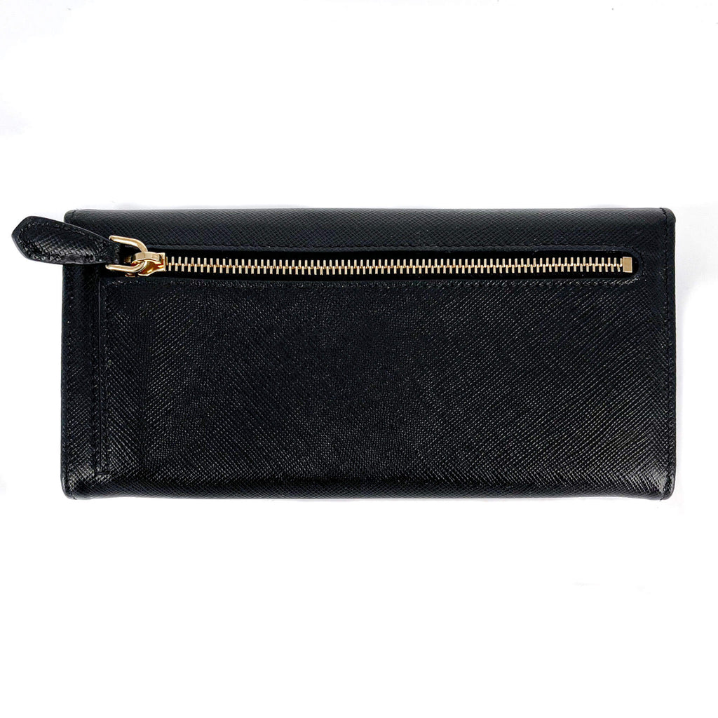 Black Saffiano Wallet Large