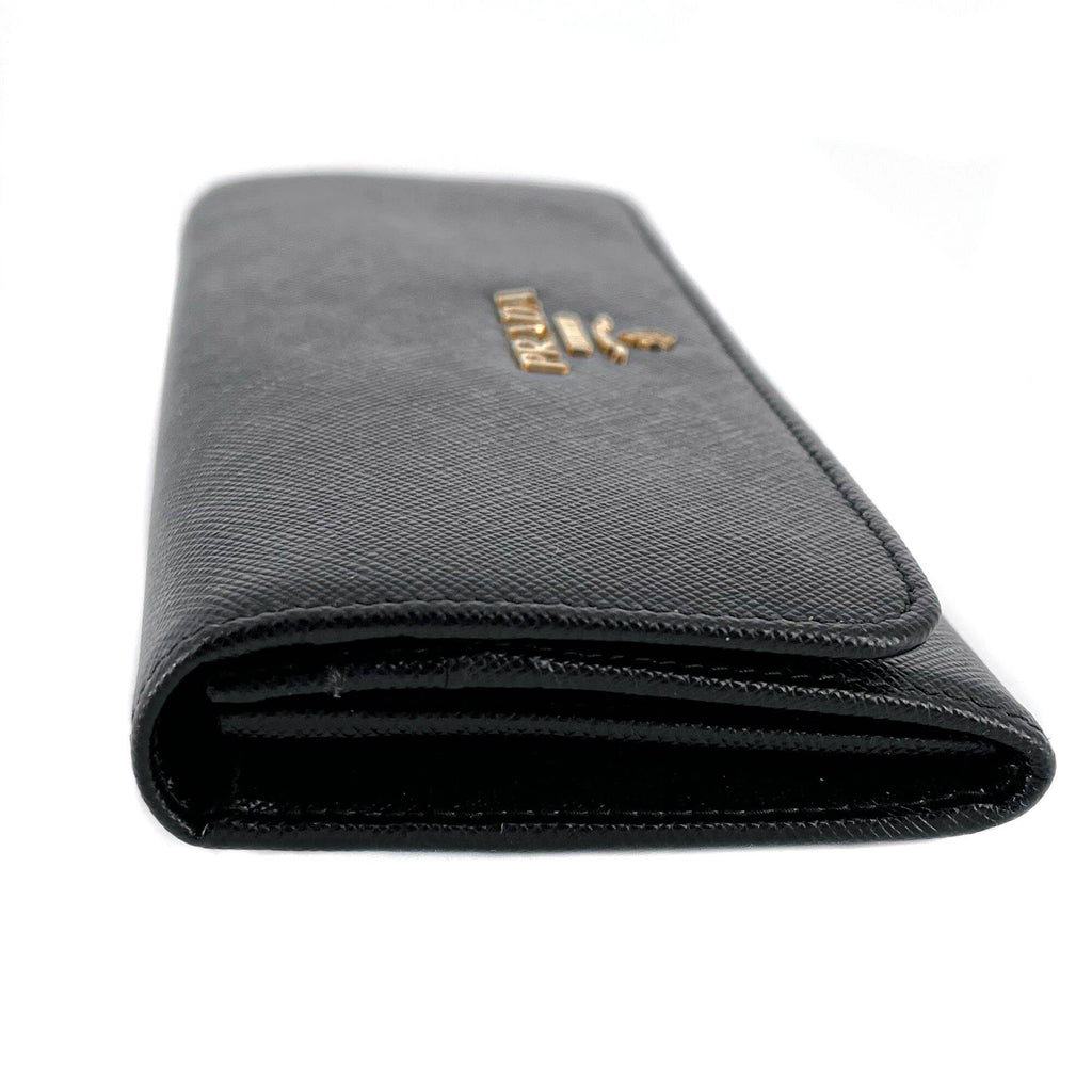 Black Saffiano Wallet Large