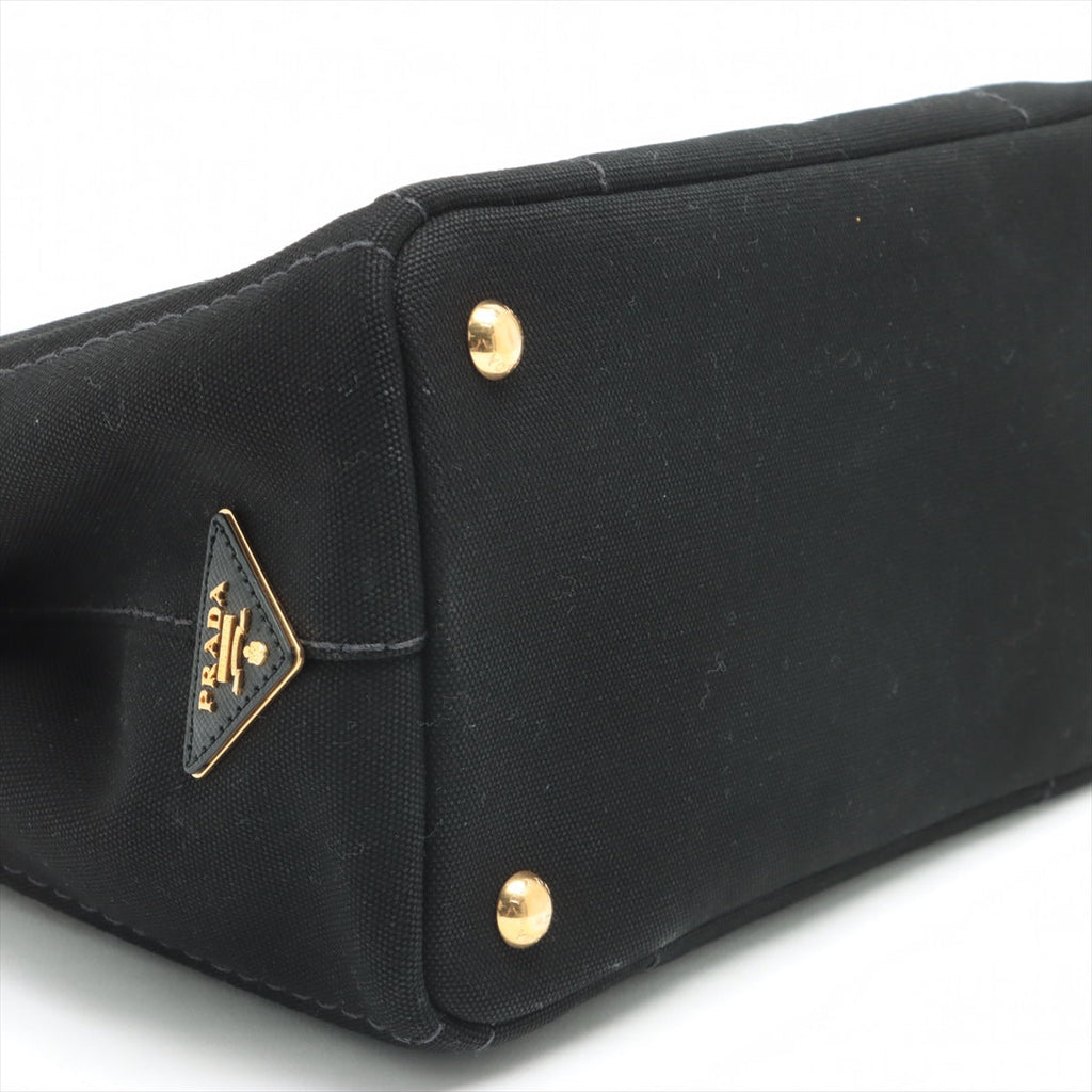 Canapa Canvas 2 way tote Black