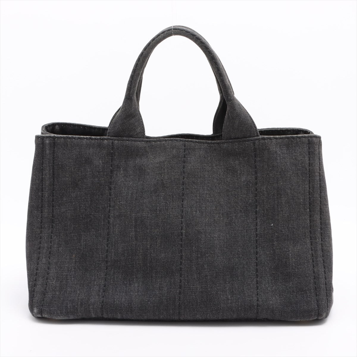 Canapa Denim 2way handbag Black