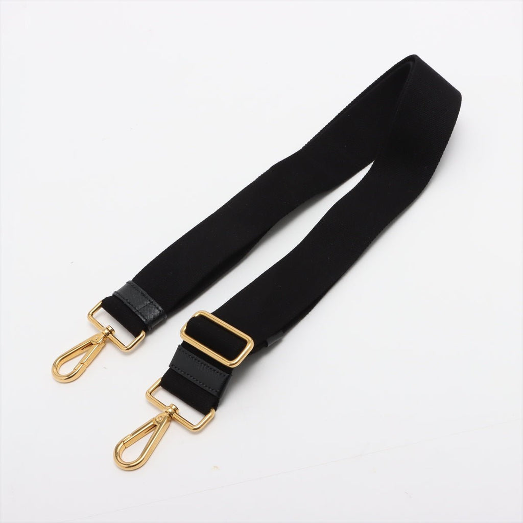 Canapa Denim 2way handbag Black