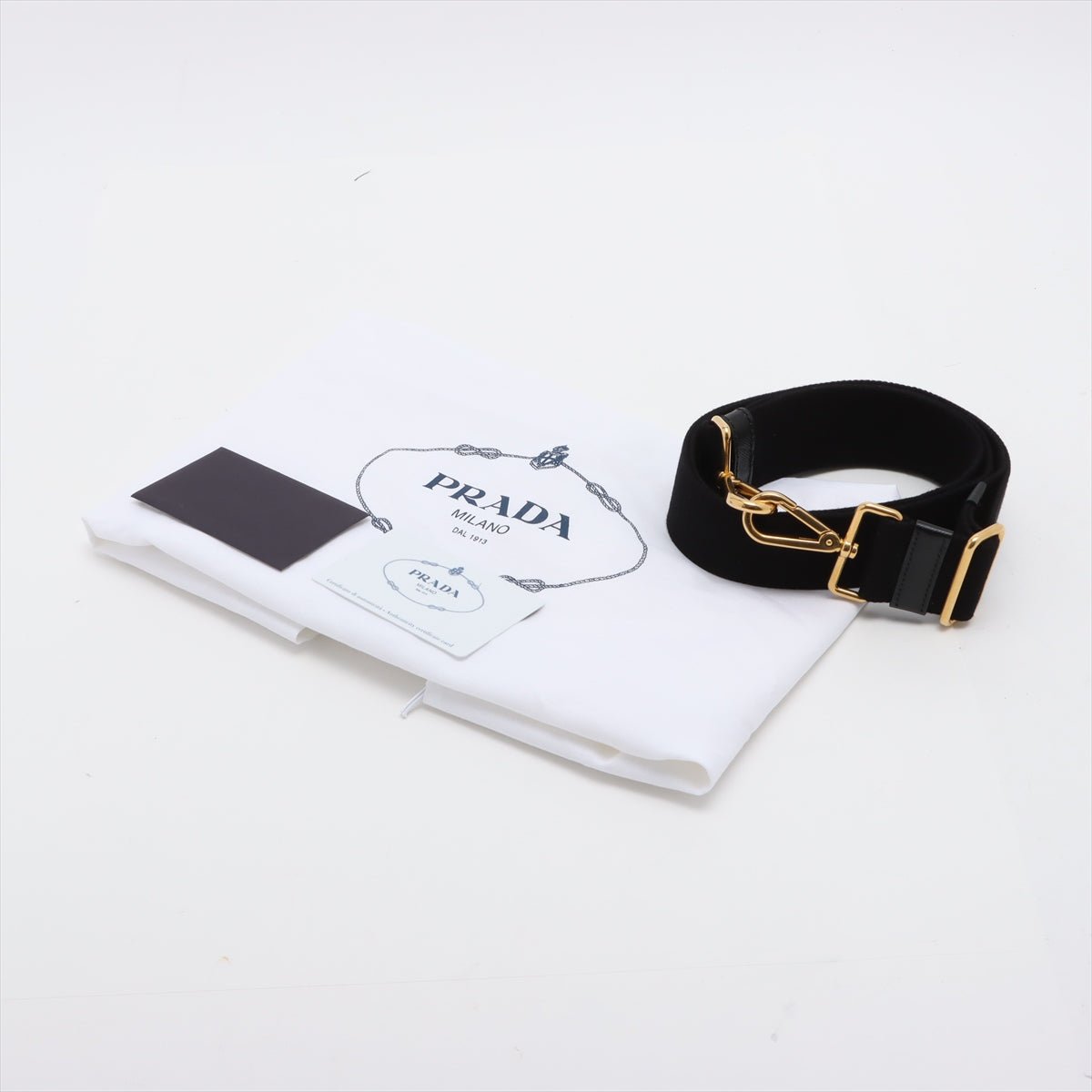 Canapa Denim 2way handbag Black