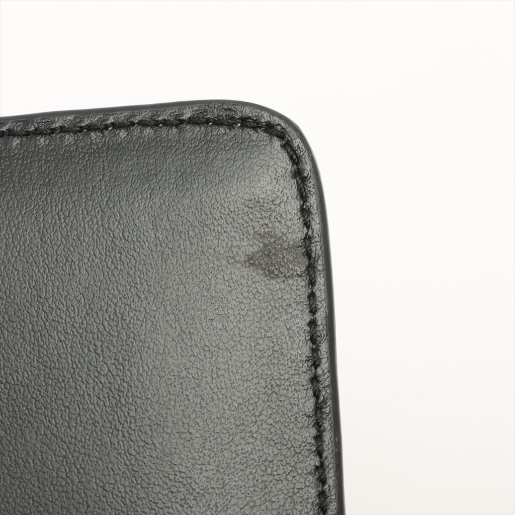 Chain Flap Small Saffiano Leather White Bag