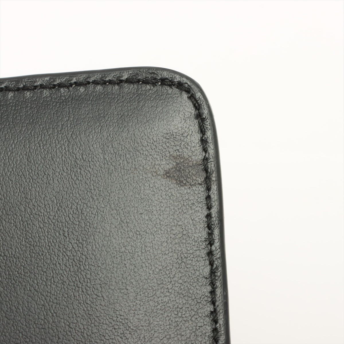 Chain Flap Small Saffiano Leather White Bag