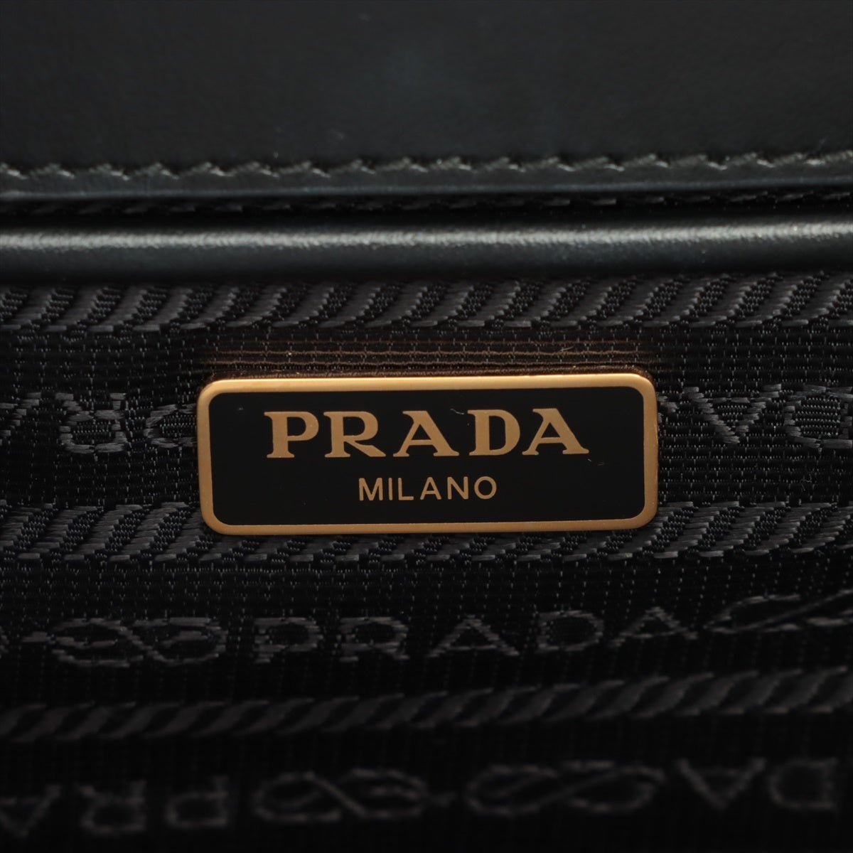 Chain Flap Small Saffiano Leather White Bag
