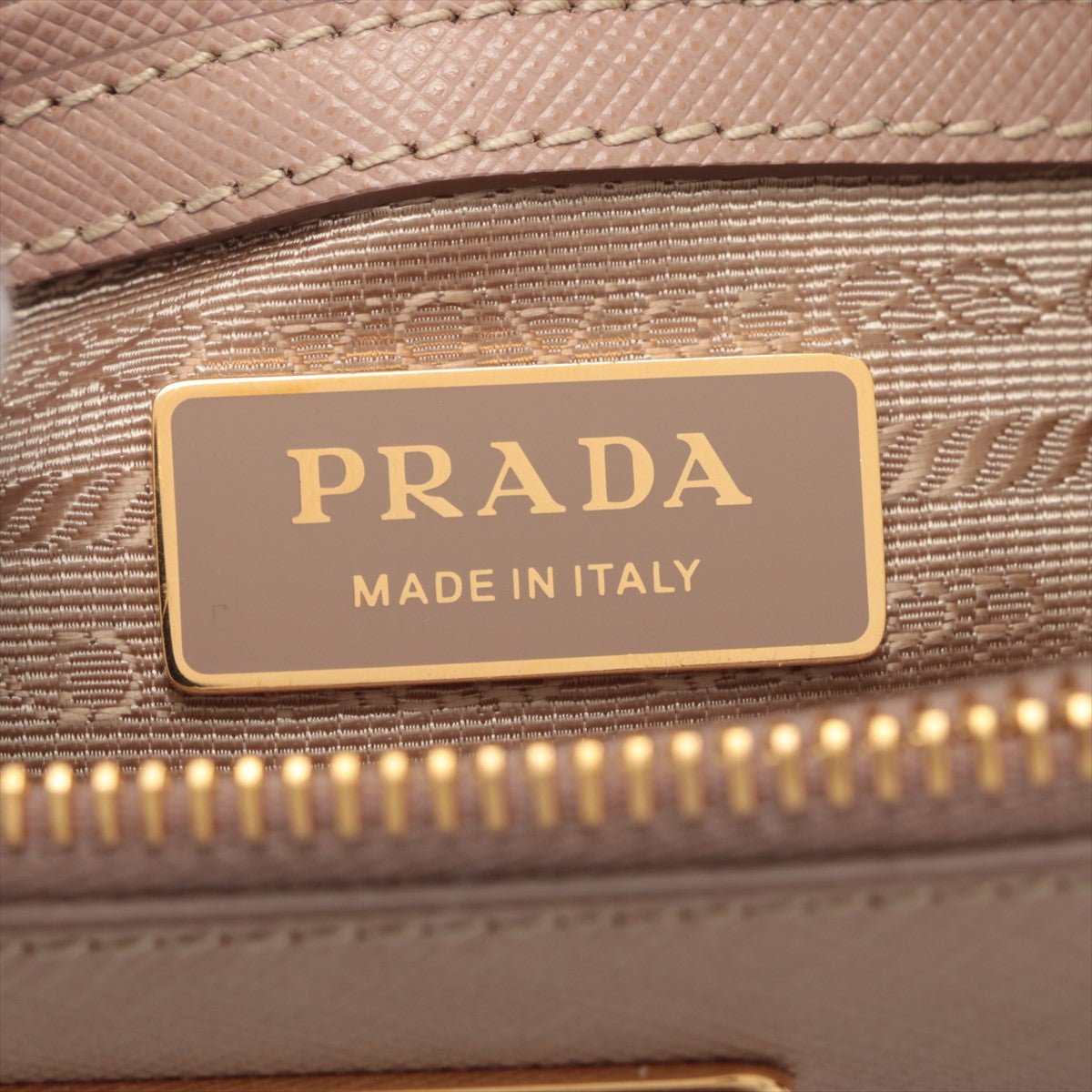 Galleria in Saffiano Leather 2way handbag Cipria