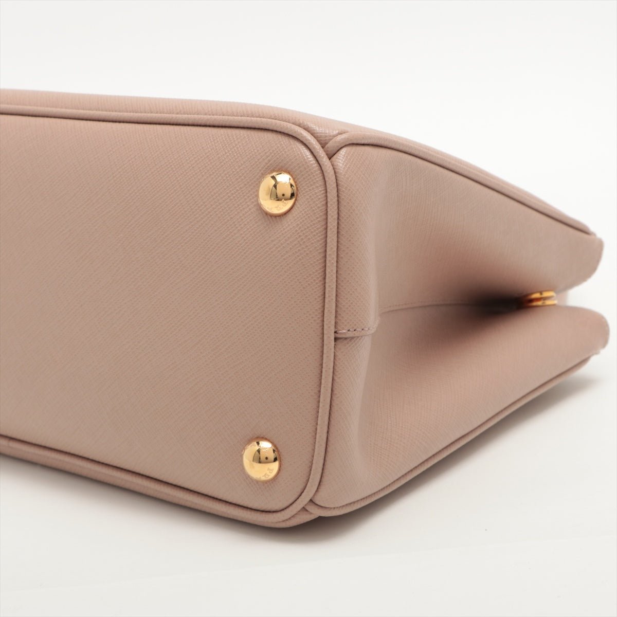 Galleria in Saffiano Leather 2way handbag Cipria