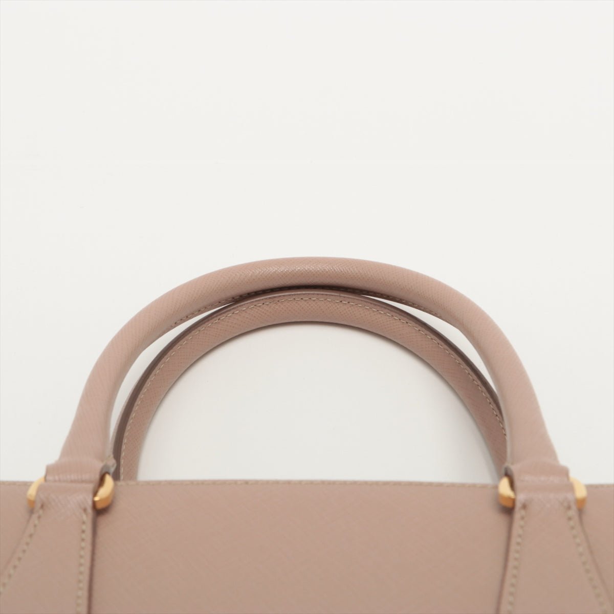 Galleria in Saffiano Leather 2way handbag Cipria