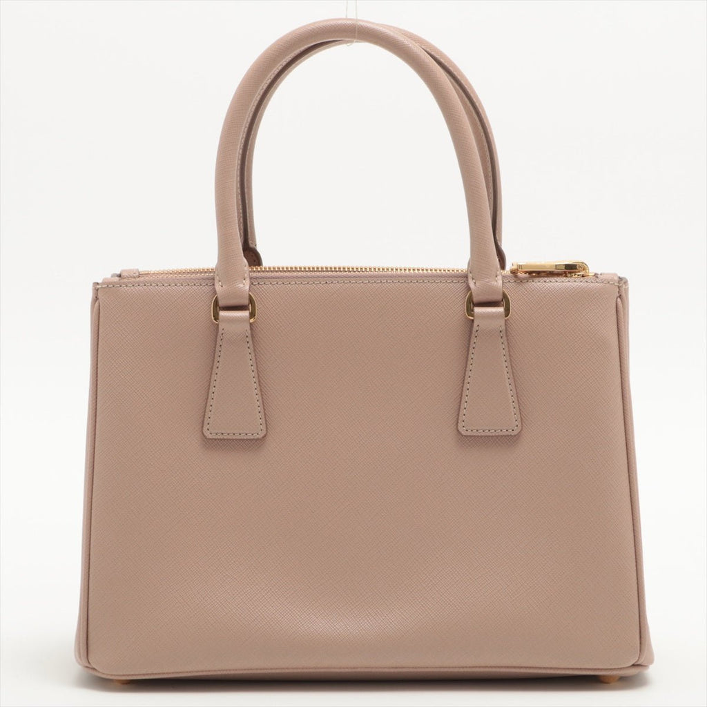 Galleria in Saffiano Leather 2way handbag Cipria