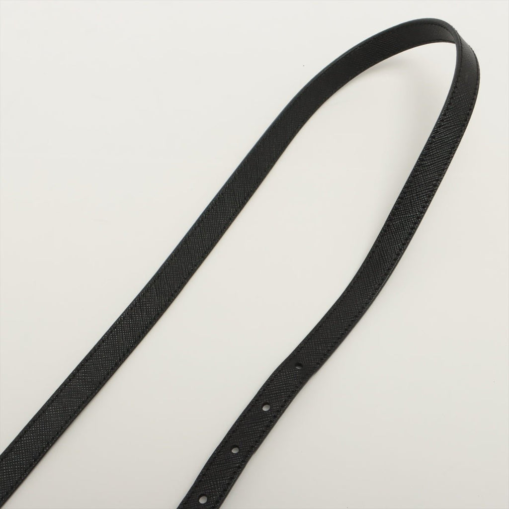 Galleria Large 2way Black Saffiano Leather