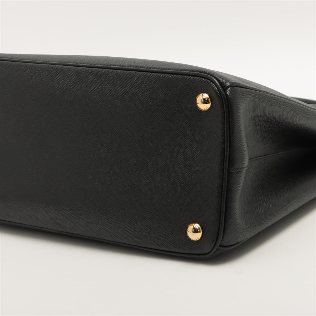 Galleria Large 2way Black Saffiano Leather