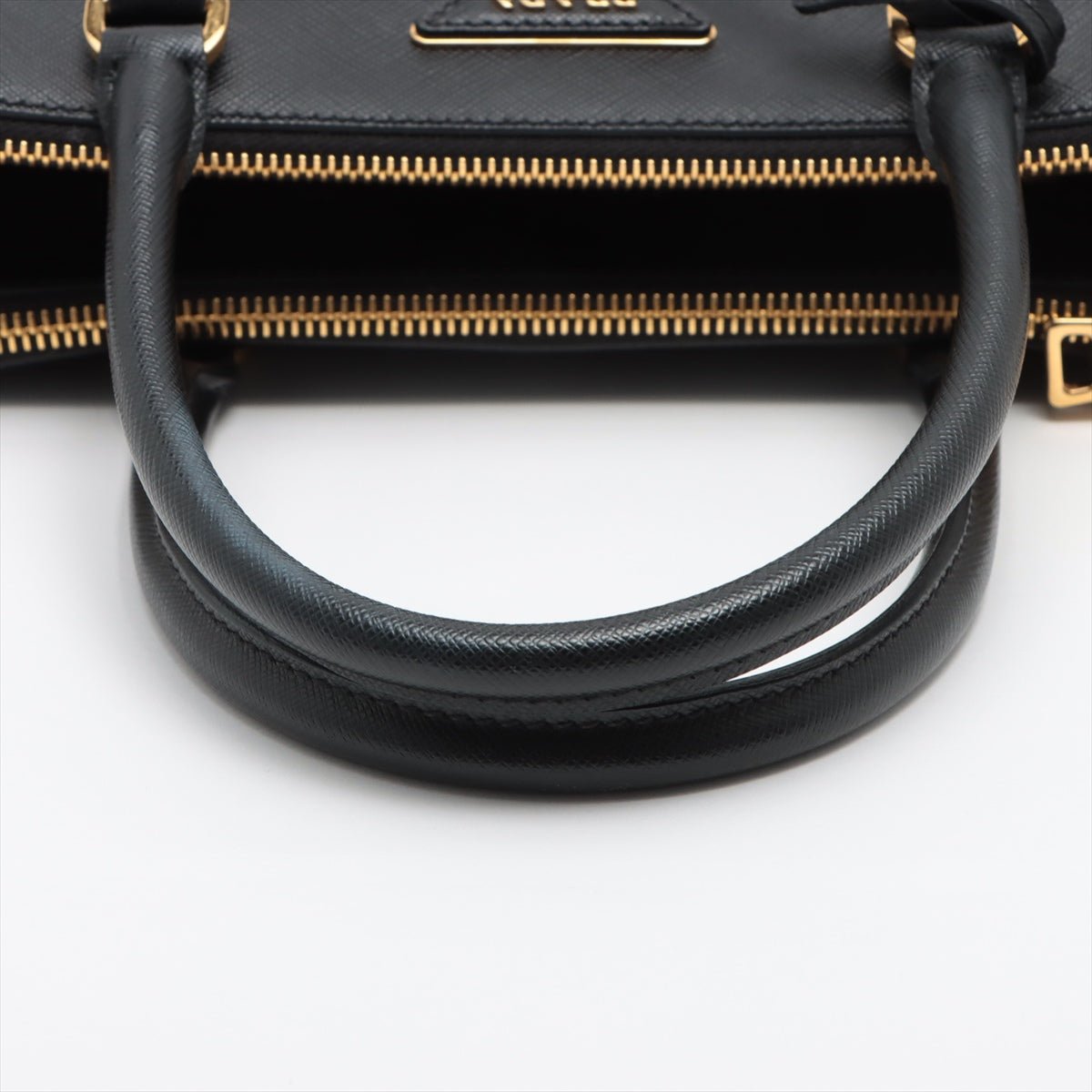 Galleria Medium 2way Black Saffiano Leather