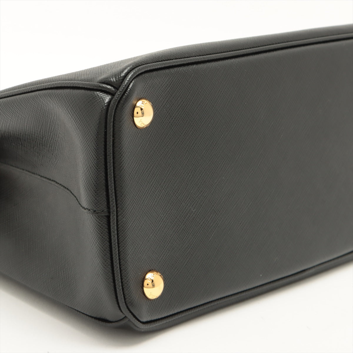 Galleria Medium 2way Black Saffiano Leather