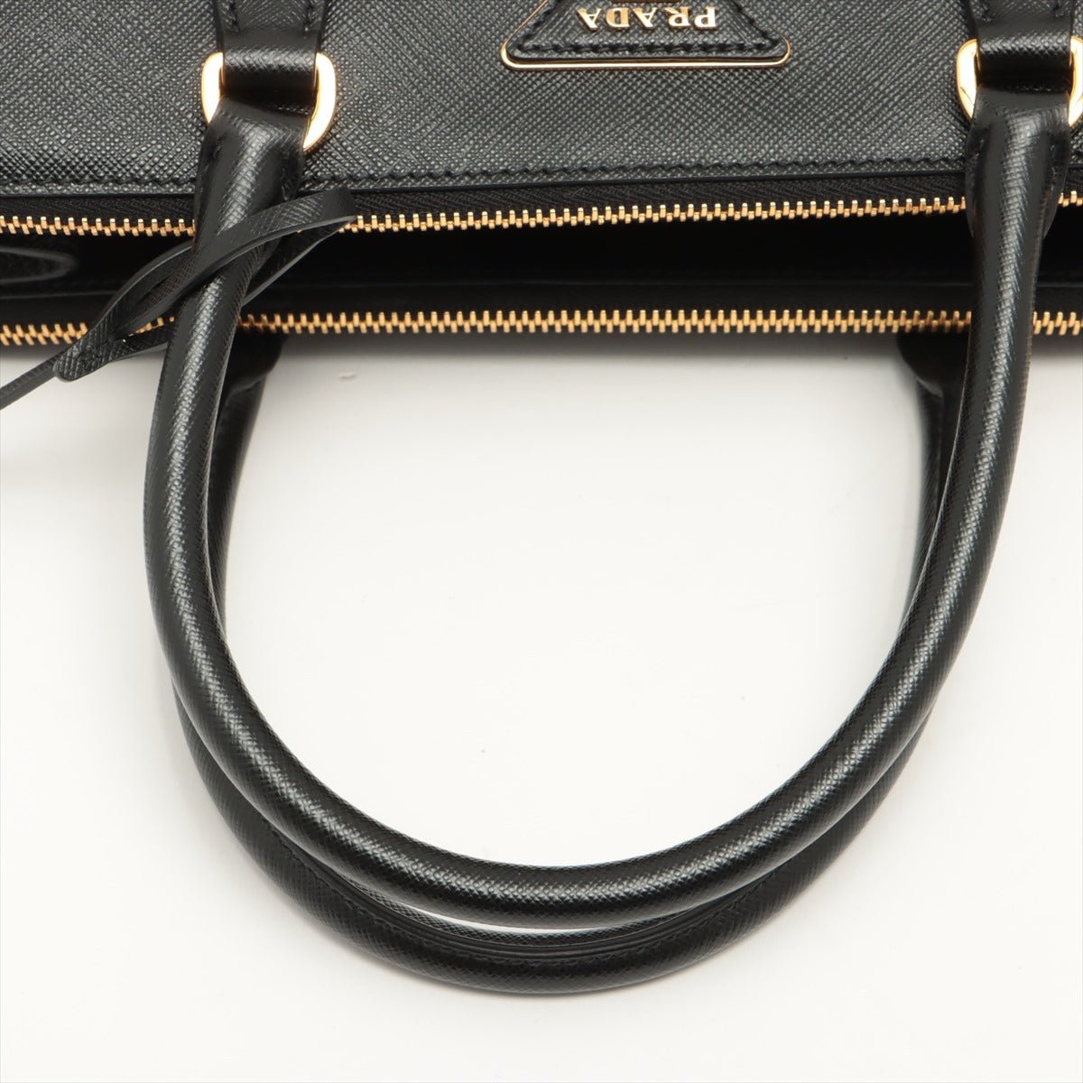 Galleria Medium 2way Black Saffiano Leather