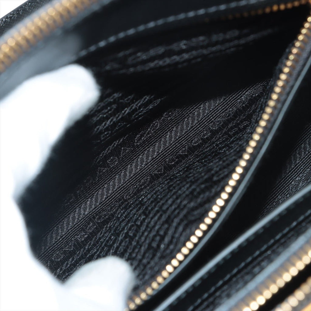Galleria Medium 2way Black Saffiano Leather