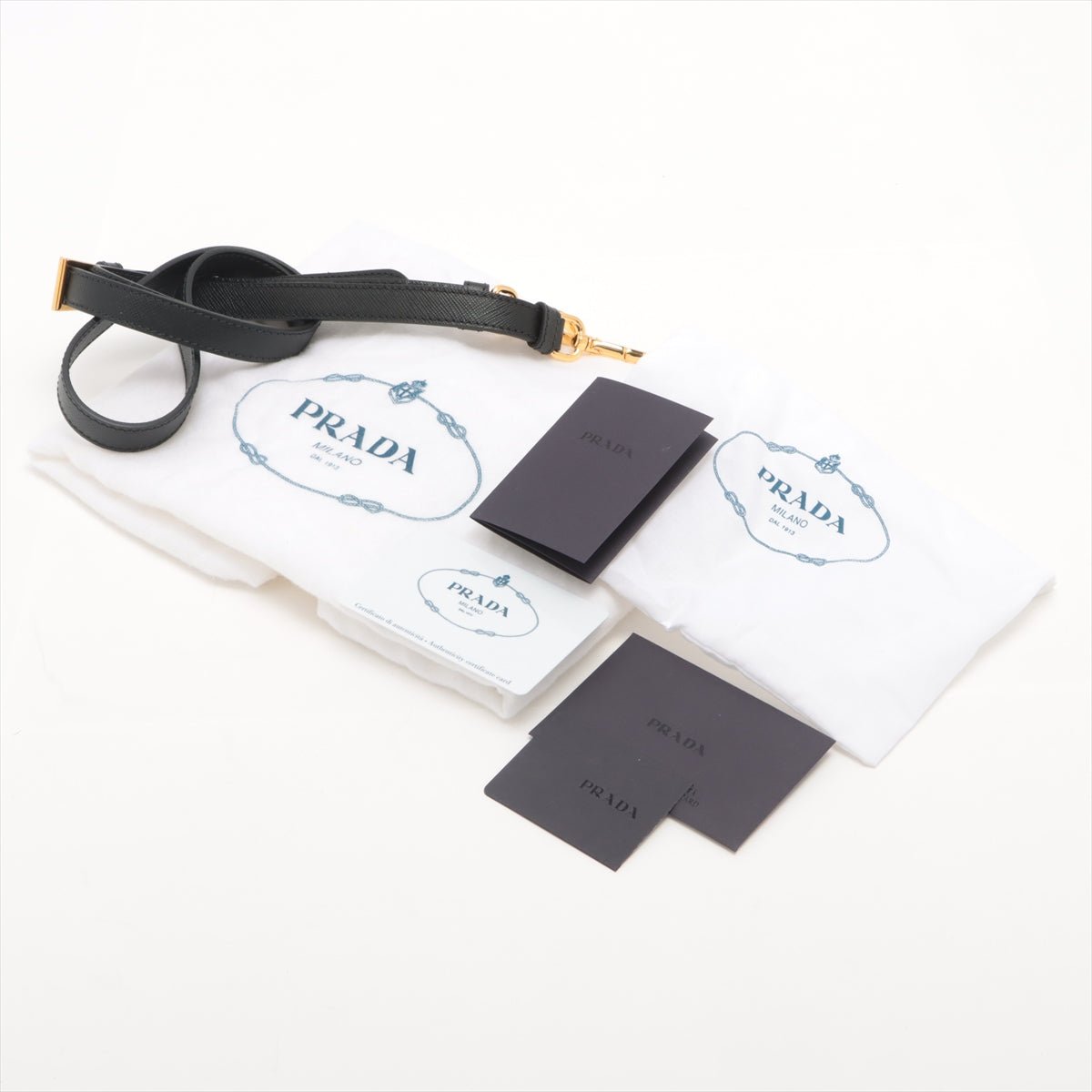 Galleria Medium 2way Black Saffiano Leather