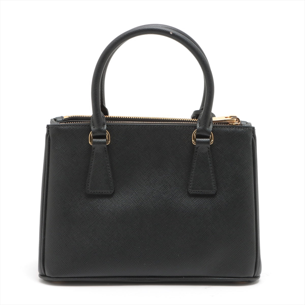 Galleria Small Saffiano Leather Black Bag