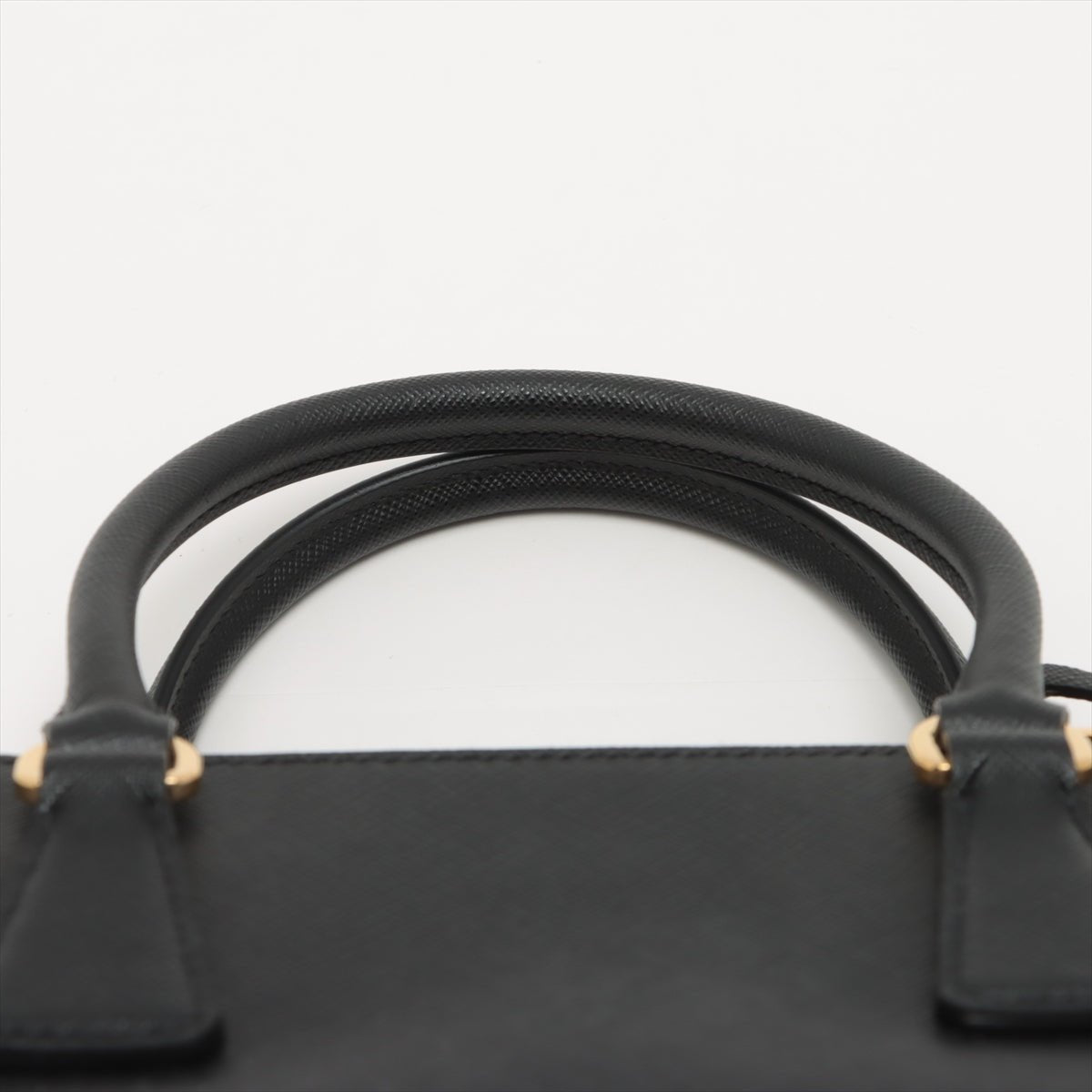 Galleria Small Saffiano Leather Black Bag