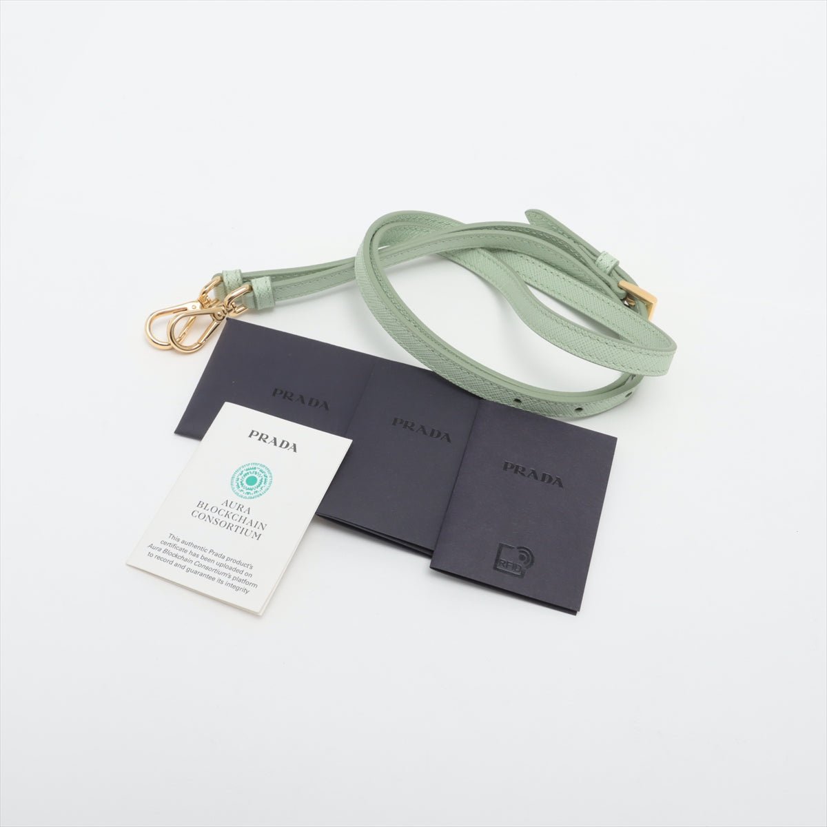 Galleria Small Saffiano Leather OmbrÃƒÆ’Ã‚Â© Light Green 2-Way Bag