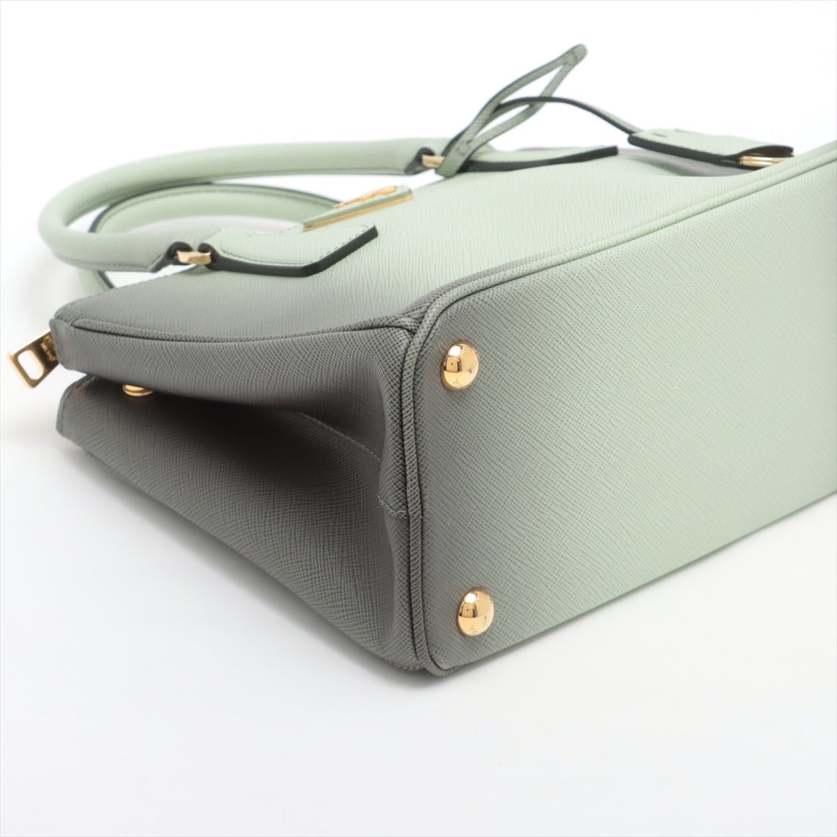Galleria Small Saffiano Leather OmbrÃƒÆ’Ã‚Â© Light Green 2-Way Bag