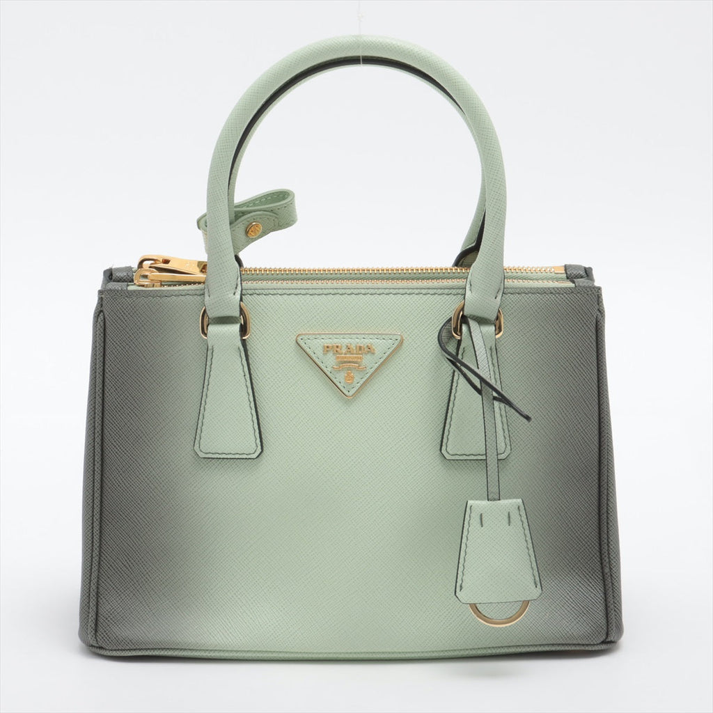 Galleria Small Saffiano Leather OmbrÃƒÆ’Ã‚Â© Light Green 2-Way Bag